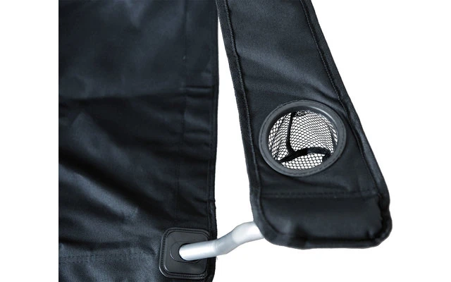 Basic Nature Travelchair Love Seat Faltsofa Schwarz – Bild 2