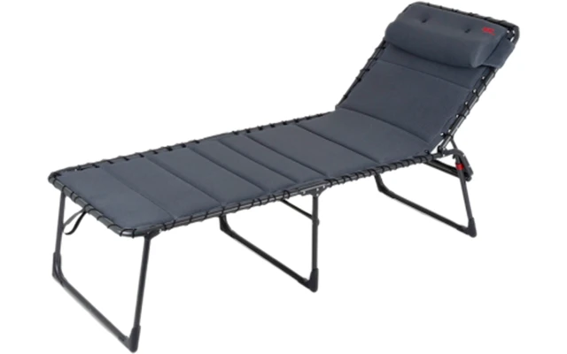 Crespo AA-363 Lounger Air Elite Liegestuhl Dunkelgrau – Bild 2