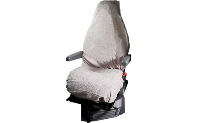 Hindermann Frotttee-Schonbezug 1-teilig Universell Hellgrau – Bild 2